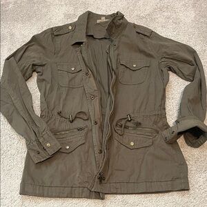 Maison Jules Khaki Utility Jacket